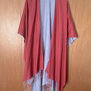 Charming Charlie blanket shawl